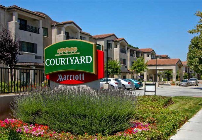 Courtyard Palo Alto Los Altos Exterior foto